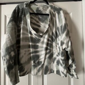 Abercrombie and Fitch Boxy Cropped Sweatshirt